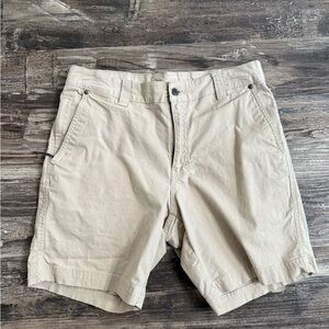 Columbia Men's Beige Flat Front Shorts